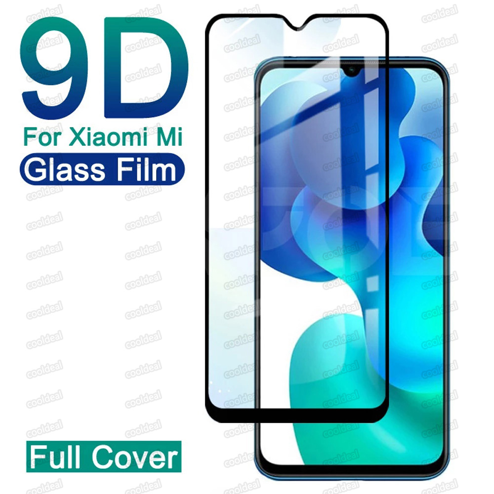 

9D Protective Glass For Xiaomi Mi 9 8 10 Lite Glass Screen Protector Xiaomi Mi 9 8 SE 9T CC9 CC9E Play F1 Tempered Glass Film