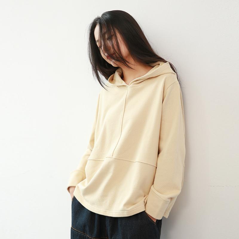 

2020 Women Winter Hoodies Hood 2020 Spring Long Sleeve Hoody Sweatshirts Girls Casual Tracksuit Oversize Pullover Top, Black