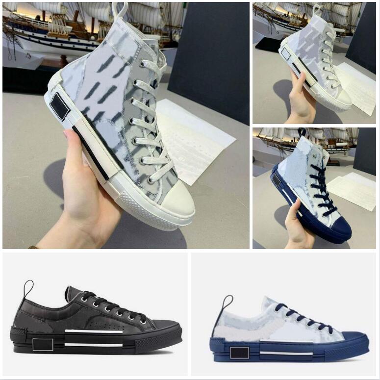 

2020 b27 b22 b24 Designer Sneakers Obliques Technical Leather 19SS Flowers Technical Outdoor Casual Shoes Technical Leather Shoes size 35-45, Color 2