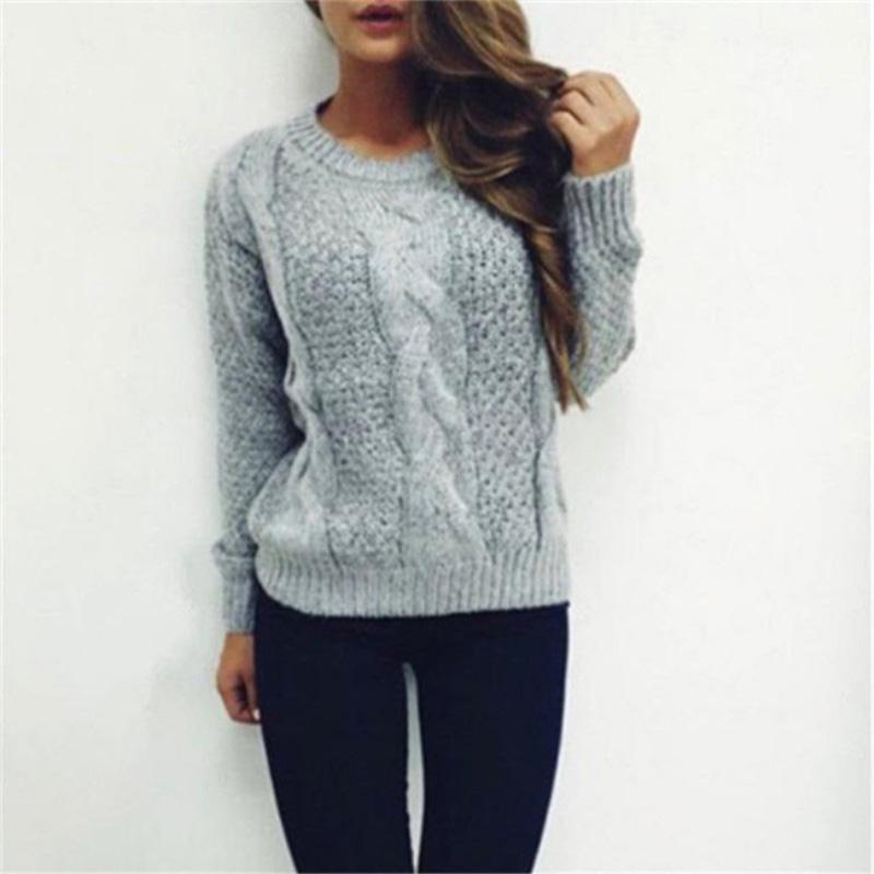 

Women Sweaters Warm Pullover and Jumpers Crewneck Mohair Pullover Twist Pull Jumpers Autumn 2021 Knitted Sweaters Christmas, Blue