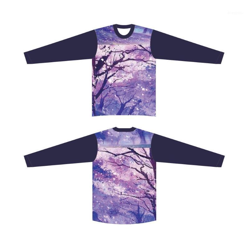 

Custom bike jersey round neck long sleeve motorcycle riding T-shirt womens cycling jersey downhill clothing1, As pic