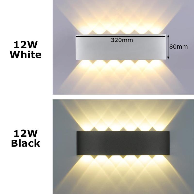 

Aluminum IP65 Night Light Outdoor LED Light Sturdy Bedroom Wall Lamp Living Room Durable Indoor LED Wall
