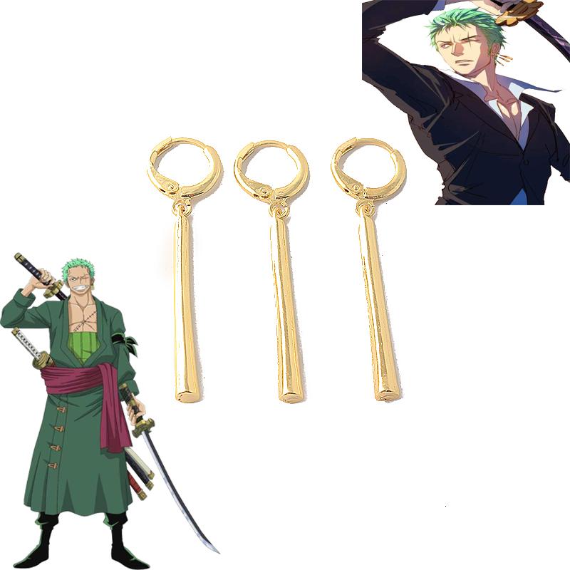 

Anime One Piece Sauron Earrings Cosplay ZORO Clip Earrings Accessories Jewelry For Women Men Fashion Jewelry Gift