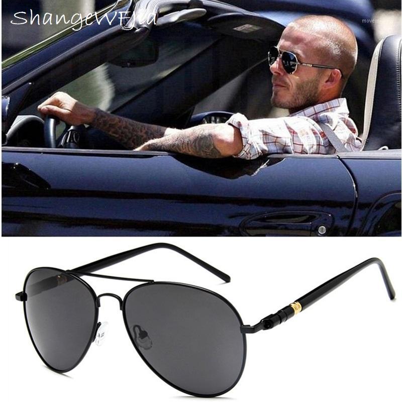 

Classic Pilot Polarized Sunglasses Men Women Alloy Frame Brand Design Pilot Male Sun Glasses Driving oculos1