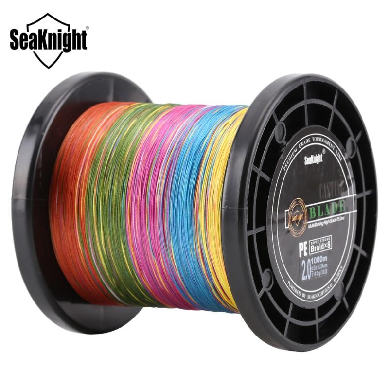 

SeaKnight 1000M Fishing Line Multi-color Super PE Braided 8 Strand Weaves Multifilament Fishing Wire 20-100LB