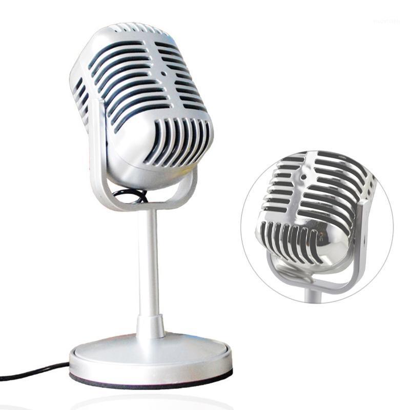 

Stereo Vocal Microphone Sound Recording Desktop Computer Laptop Mini Microphone Singing Chat For Karaoke Studio1
