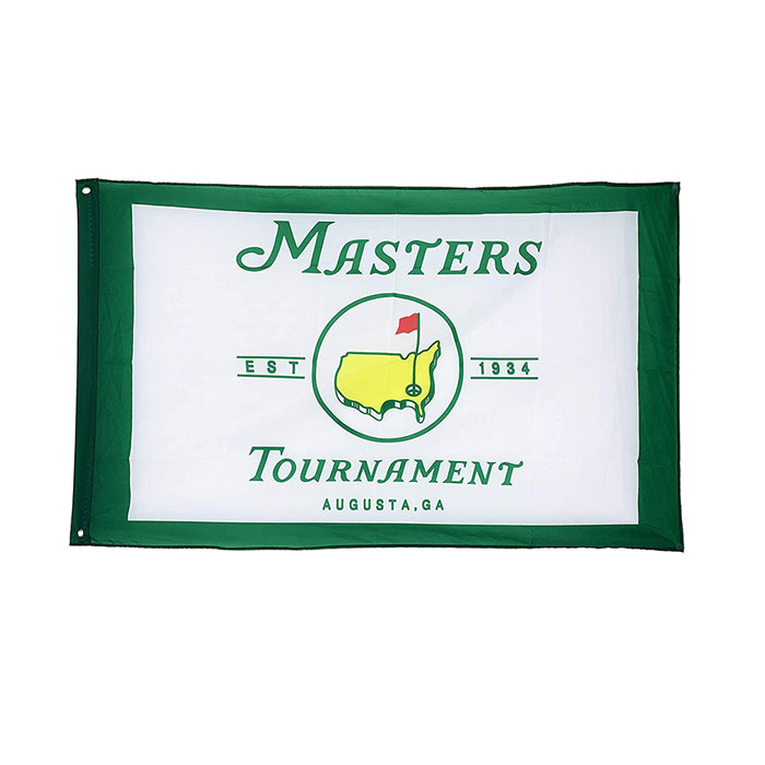 

Master Golf 2020 Flag 3x5 FT Golf Banner 90x150cm Festival Gift 100D Polyester Indoor Outdoor Printed Flag