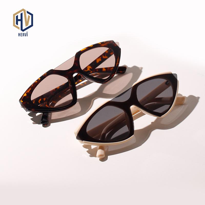 

Vintage Sunglasses Women 2021 Rimless Leopard Sun Glasses Woman Designer Sunglasses One Piece Eyewear