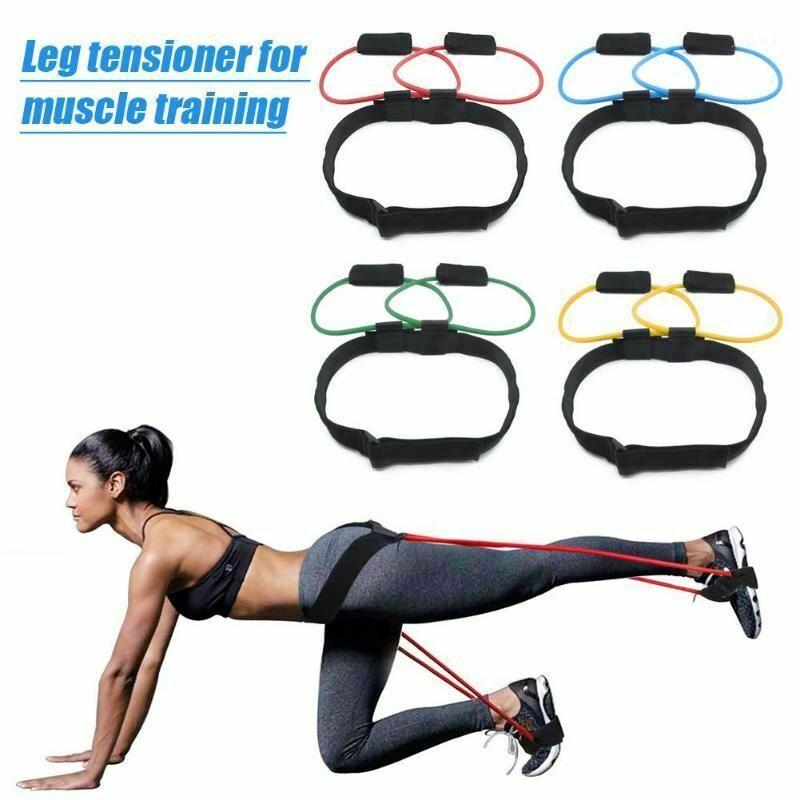 

Fitness Resistance Bands Elastic Booty Hip Resistance Bands Workout Leg Muscle Trainning Latex Pedal Exerciser1