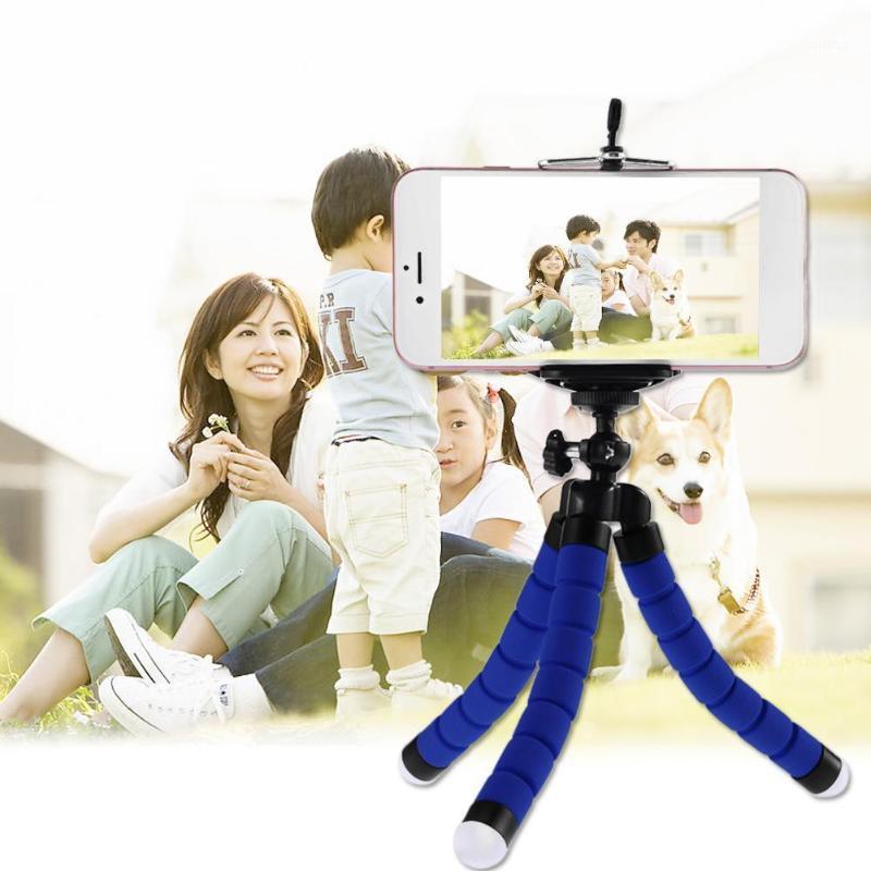 

Flexible Sponge Octopus Tripod For Mobile Phone Camera Holder Clip Smartphone Monopod Tripe Stand Octopus Mini Tripod For Phone1