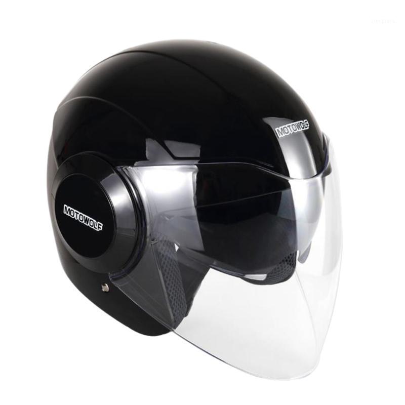 

Double Lens Motorcycle Full Face Helmet Riding Helmets1, Type 1