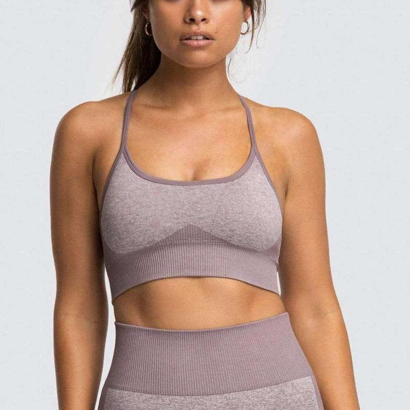 

2020 Sports Bra Women Fitness Top Seamless Yoga Bra Vest Running Yoga Gym Crop Top Women Push Up Sport, Black
