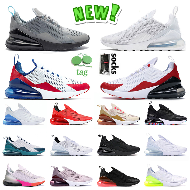 

Wholesale 270s Running Shoes Mens Women 27C Sneakers Cool Grey Triple White Mesh USA Anthracite Habanero Photo Blue Spirit Teal Outdoor Spor