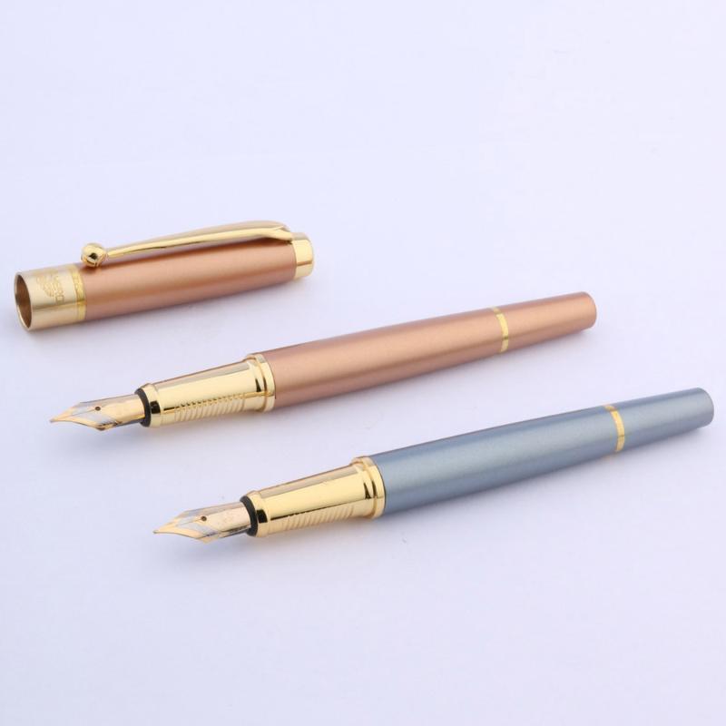 

Chinese calligraphy pine Business gift Golden accessories Fountain Pen1, Red