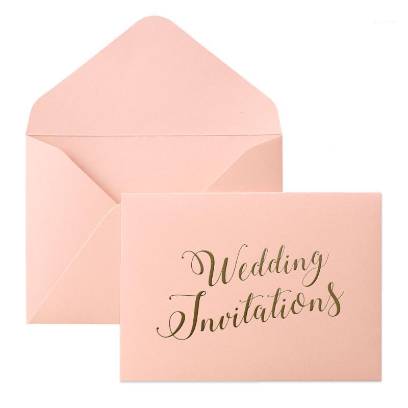 

Picky Bride Envelope Wedding Romantic Wedding Invitations Envelope Paper Cards - Set of 100 pcs1