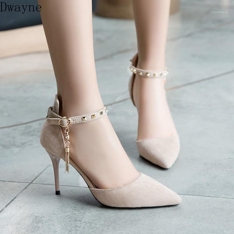 

2021 Autumn New Sexy Pointed Thin Heels High Heels Fashion Small Fresh Womens Shoes Temperament Elegant Single Shoes Party Pumps1, Beige