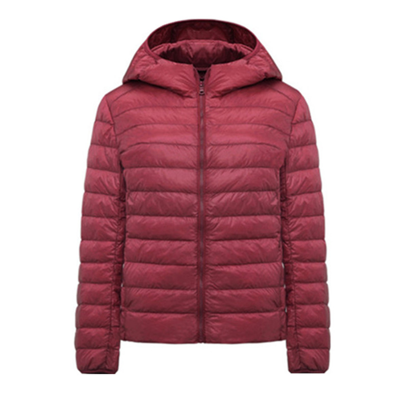 

2021 New Size 9xl Female Large Black Short Winter Coat of Women White Duck Down Jacket Mujer Wxf146 Cakf