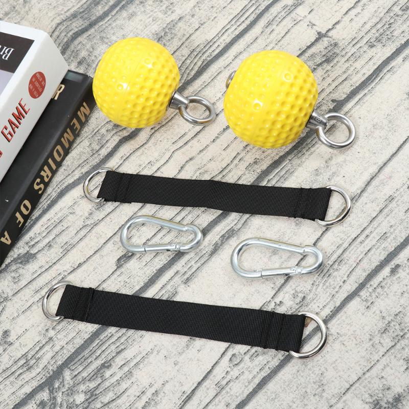 

1 Pair of Pull-up Grip Gym Hanging Straps Fitness Sling Training Aids for Arm and Wrist