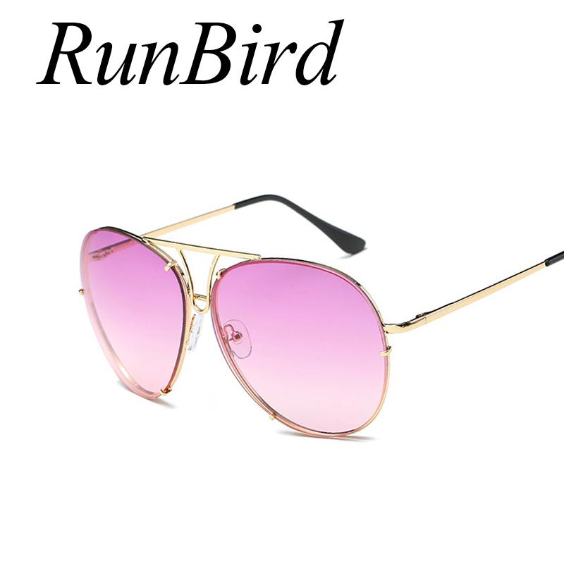

RunBird Oversized Round Candy Sunglasses Fashion Women Large Size Big Retro Sun Glasses Lady Female Brand Designer UV400 769R