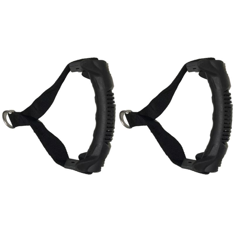 

2Pcs-Resistance Band Handle Fitness Equipment Pull Rope Grips Strength Training Ropes Handles