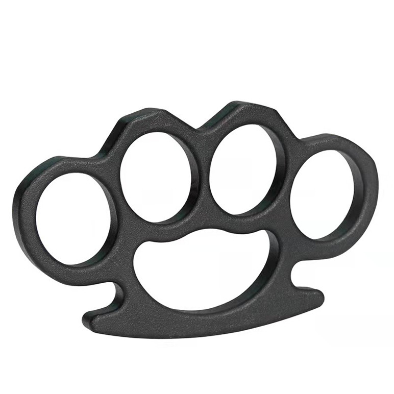 

Self defense metal iron four finger tiger metal ring fight legal ring glass fiber defense hand brace against 85599