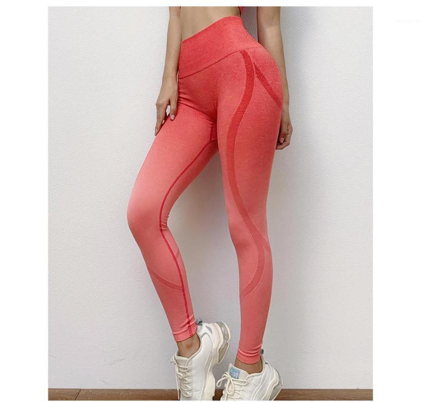 

New Seamless Gym Leggings High waist Fitness Leggings Push Up Sport Legging Yoga Pants Female Tights1, Blue