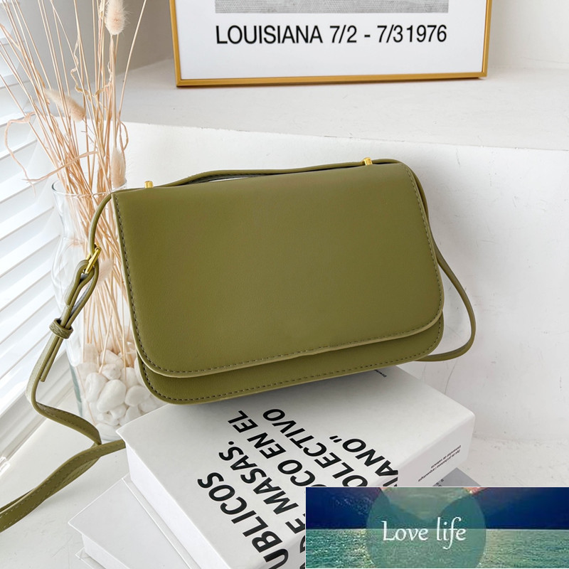 

Leather crossbody bag Autumn and winter tide brand bag female INS niche design advanced sense tofu bag Factory price expert design Quality Latest Style Original, Customize