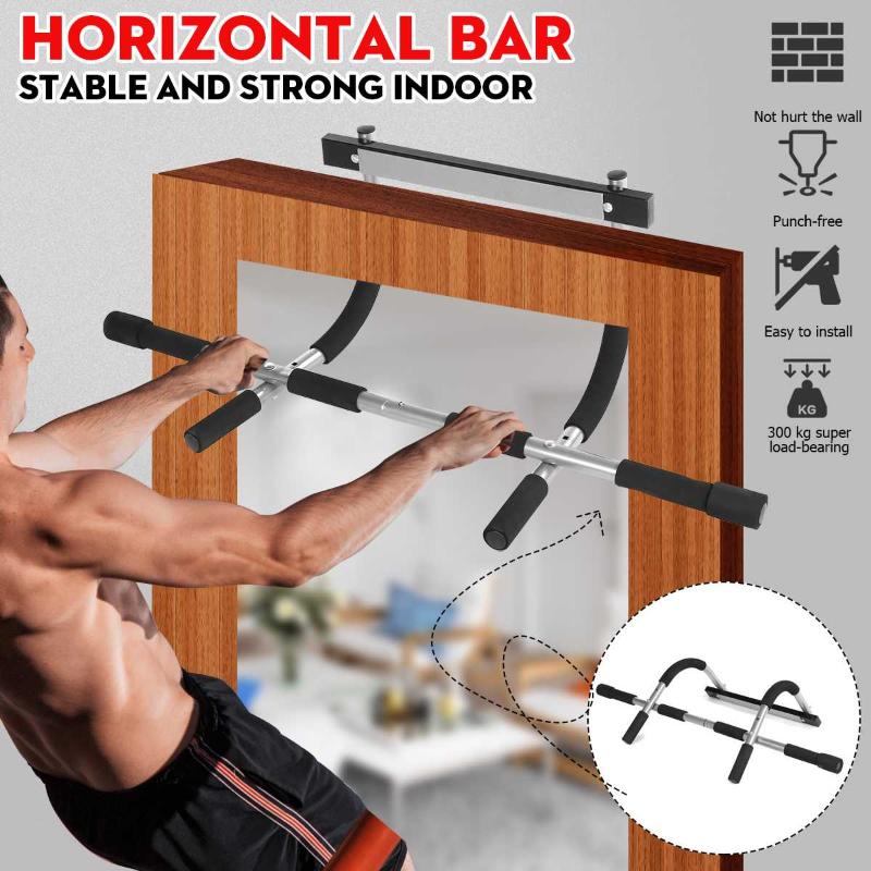 

Portable Horizontal Bar Indoor Fitness Workout Bar Chin-Up Pull-Up Upper Body Adjustable Multifunctional Exercise Equipment