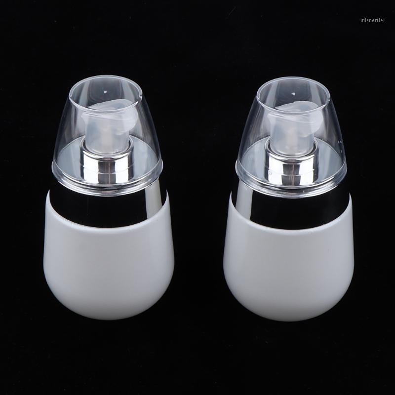 

2Pcs 30ml Empty Glass Lotion Cosmetic Cream Bottles Portable Travel Airless Pump Dispenser Containers1