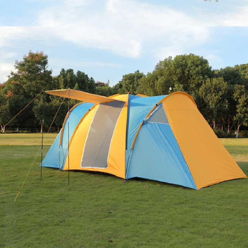 

2020 New 6-9 Person Ultralarge Outdoor Camping Tent For Family Tourist Outing Hiking Trips Party Picnic Self-driving Tour Tent1