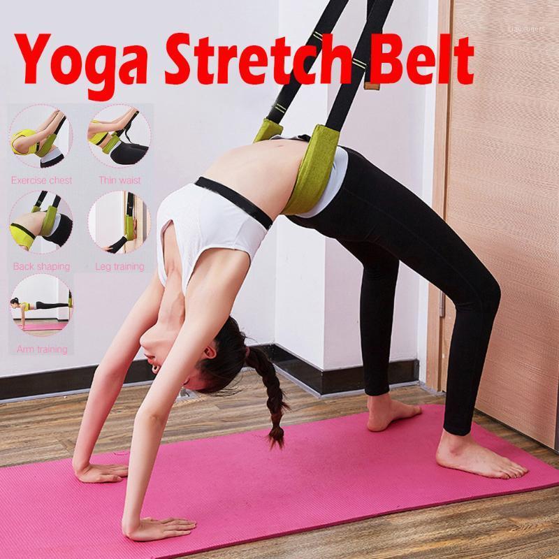 

2020 Sports Flexibility Yoga Stretch Belt Elastic Stretching Strap Exercise Fitness Bands Adult Free Shipping Yoga Stretch Belt1