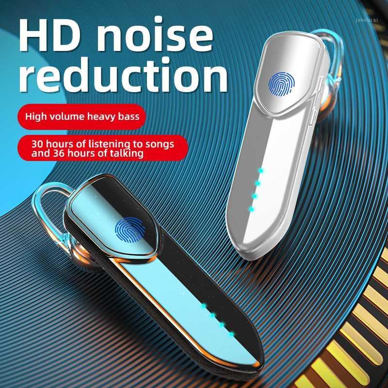 

V19S Wireless Bluetooth 5.0 Headset Fingerprint Touch Contro Earphones Long Standby Time Earplugs Business Sports Music Earbuds1