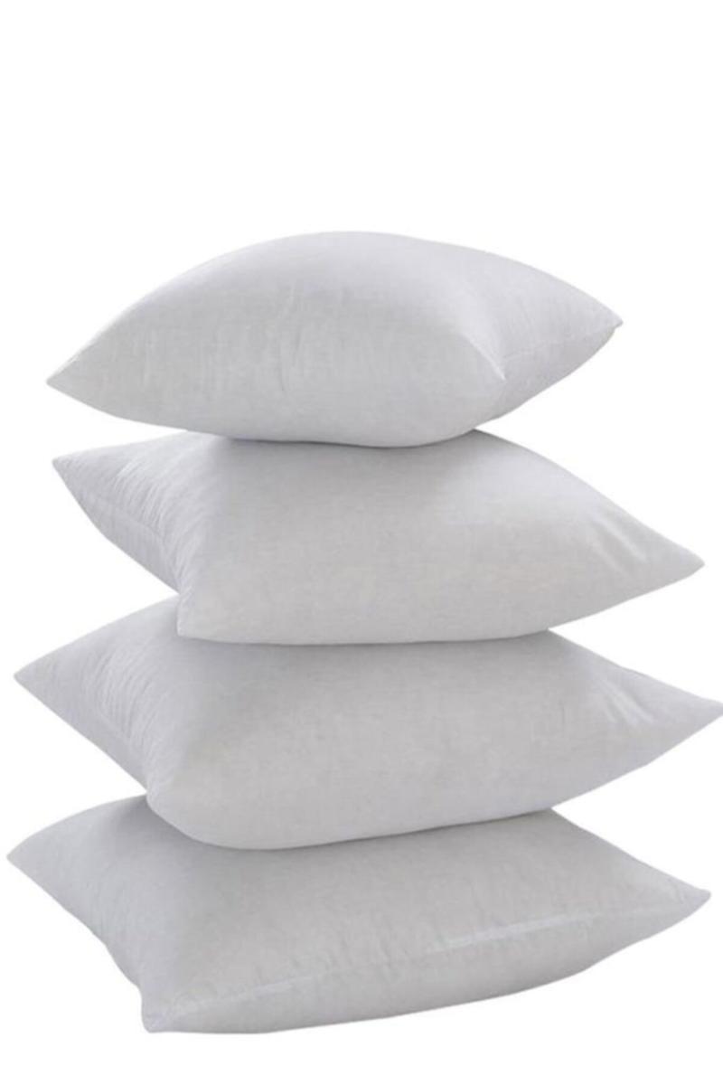 

43x43 Square Solid Pure Cushion Core Soft Head Pillow Inner White Cushion Insert Silicone Filled High Quality Fiber