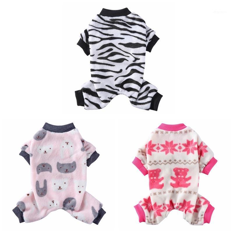 

Dog Jumpsuits Soft Snowflake Printed Comfortable Lovely Pajamas Dog Clothes For Dogs Puppy Warm Winter Clothes1