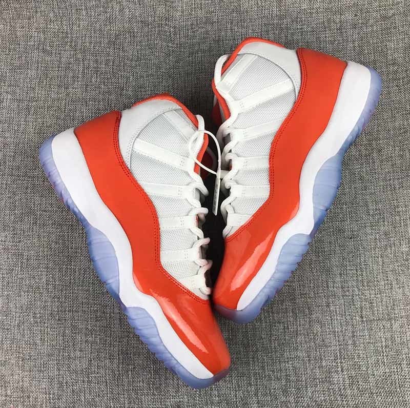 

New Good Quality 11 Space Jam Florida Men Basketball White Black athletic sneakers 11s Orange Trance trainer mens Shoes