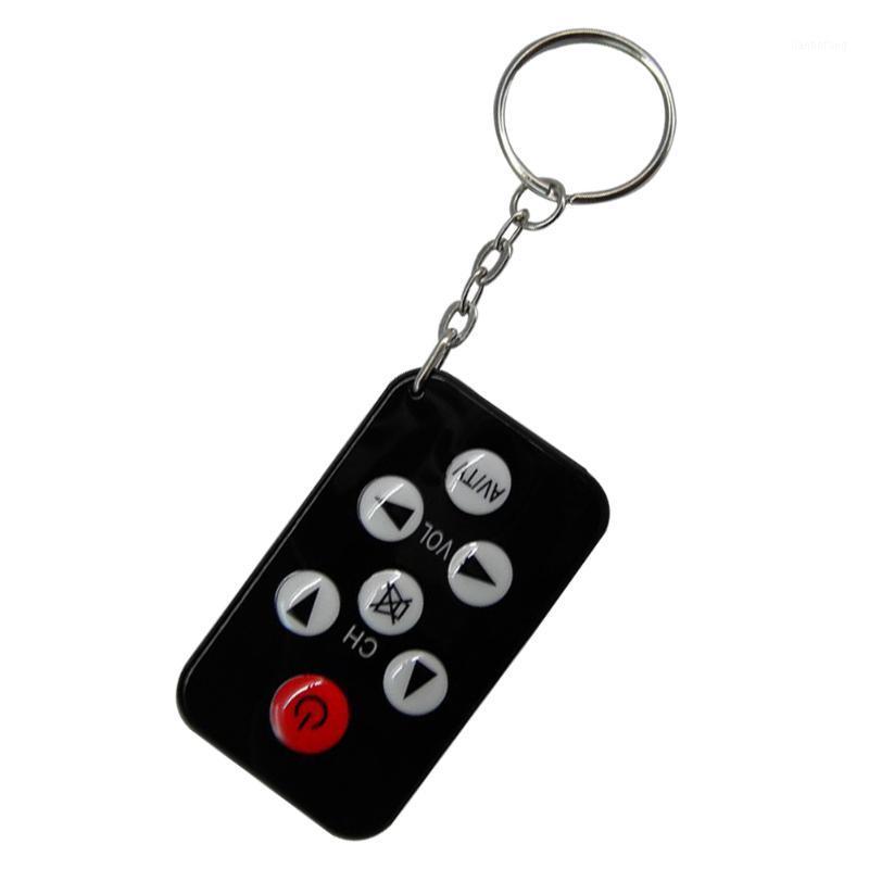 

7 Keys TV Set Universal Ultra-thin Infrared Battery Operated With Keychain Portable Mini Home Appliance Remote Control1
