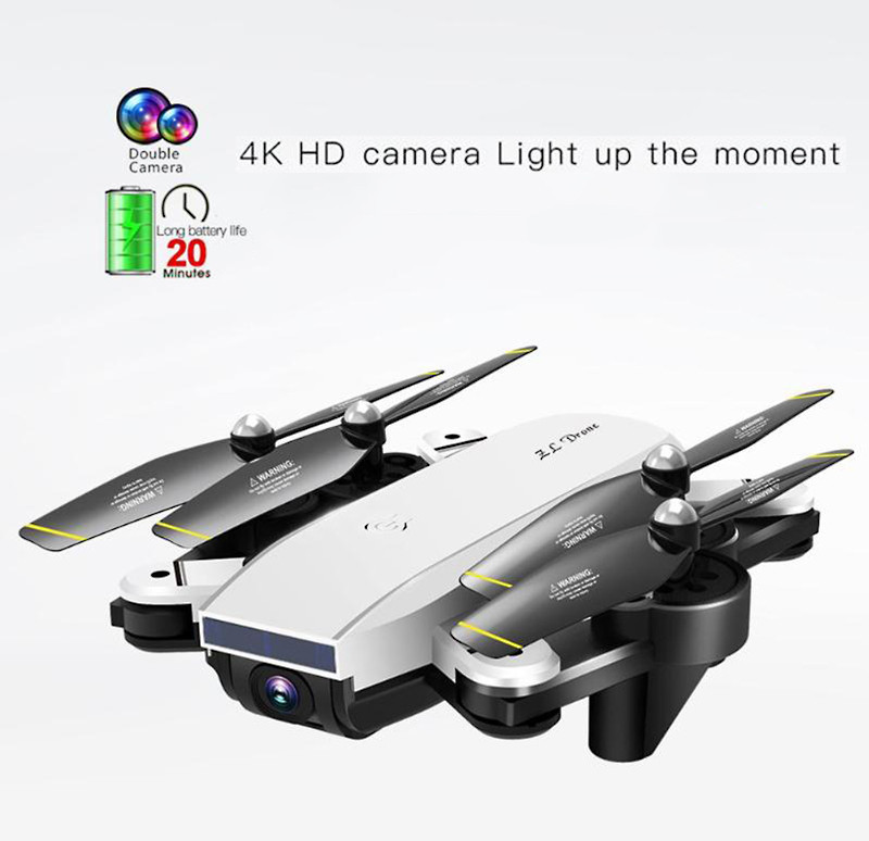 

4K HD dual camera WiFi transmission fpv optical flow Rc helicopter Drones Camera RC Drone Quadcopter Dron Toy, No camera
