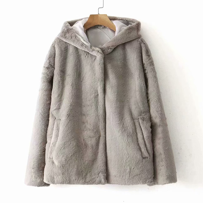 

2021 Autumn Winter Women Artificial Fur Jackets New Stylish Female Short Thick Warm Cashmere Jacket Casual Girls Streetwear Q0q2