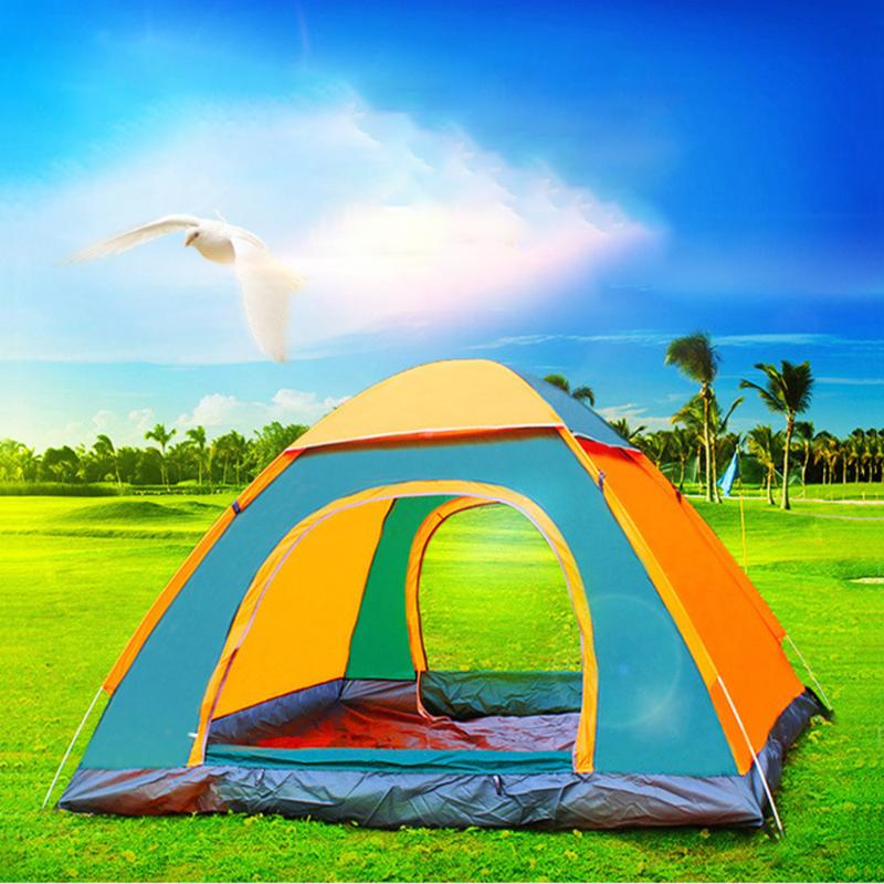 

Automatic Up Outdoor Family Camping Tent Multiple Models Easy Open Camping Tent Ultralight Instant Shade Fish Sun Shade