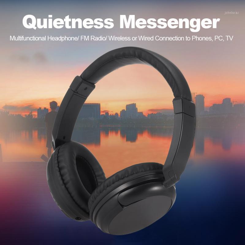 

3.5mm & RCA Wired Headset Support FM Radio MP3 Player FM Wireless Headphones Over-Ear Music with Transmitter1