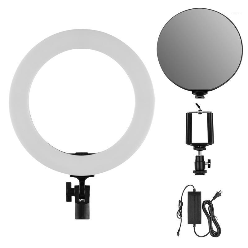 

Photography Lighting 10" LED Ring Light Video Lamp 28W Dimmable 3200-5500K Makeup Mirror for Live Streaming for Huawei1