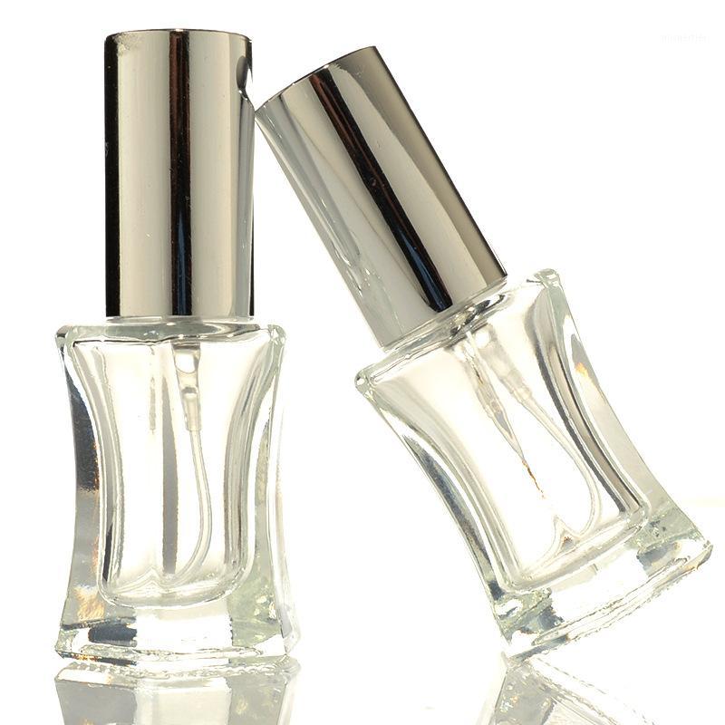 

8ml Clear Glass Spray Perfume Bottle Silver Sprayer Empty Cosmetic Spray Bottle100PCS/LOT1