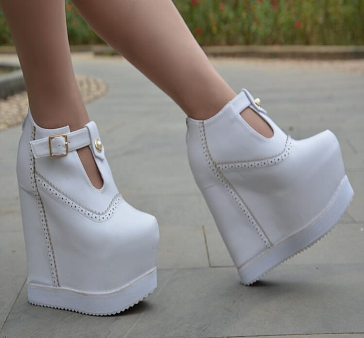 

2020 New Brownie British Ankle with Naked Boots 1yuu