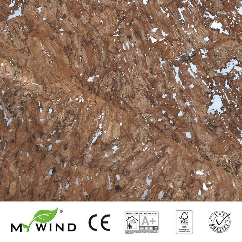 

2020 MY WIND Ligth Brown with Silver Wallpapers Luxury 100% Natural Material Safety Innocuity 3d Wallpaper In Roll Home Decor1, 8199