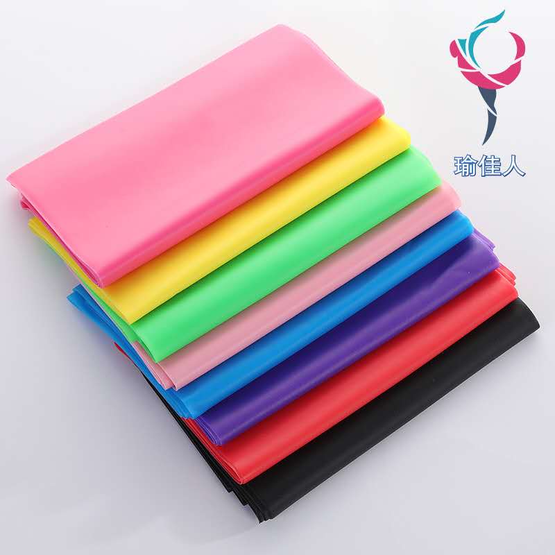 

2020 Manufacturers supply yoga fitness stretching tension band strength training stretching resistance band yoga elastic band fitness rope, Random color