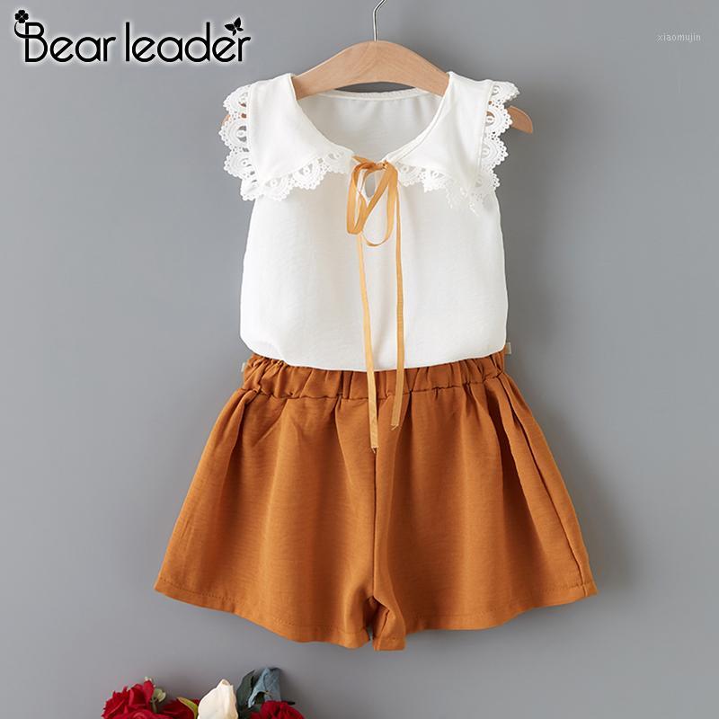 

Bear Leader Baby Girls Clothes Summer Children's Girls Clothing Sets 2pcs Kids Baby Clothes Toddler Chiffon Bowknot Pants Suit1, Az1580 pink