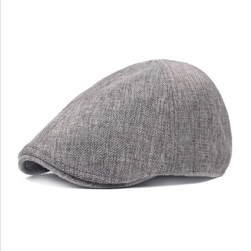 

Vintage Berets Unisex Solid Cabbie Hats Hip Hop Fashion British Style Newsboy Hat Flat Boina For Men And Women, Khaki