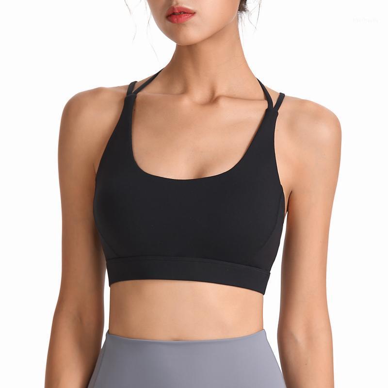 

#S0 Hollow Out sports bra Beautiful Back Elasticity Yoga Bra Large Size Sexy Underwear sports for women gym Seamless Vest1, Pk