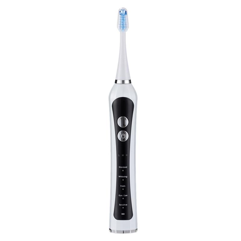 

Electric Toothbrush Powerful Sonic Cleaning - Use 5 Optional Modes Whitening Toothbrushes for Adults with 3 Brush Heads