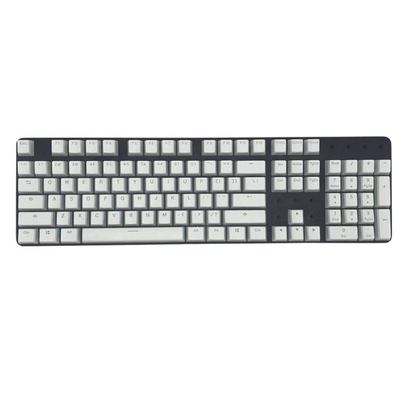

104 Keys PBT Pudding Backlit Key Cap Kit Mechanical Keyboards Universal Keycaps for Playing Games Computer Accessories